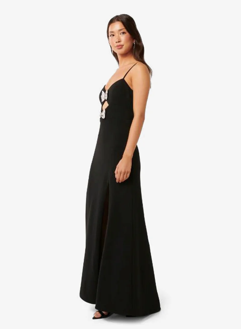 forever new  Brynn Strappy Bow Detailed Maxi Dress for Women | Best Price UAE