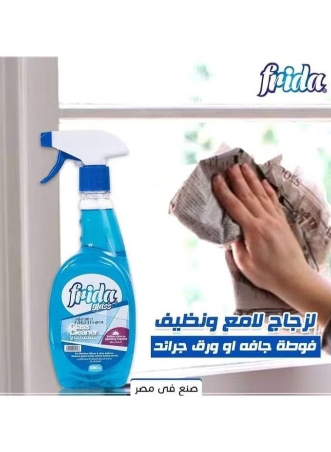 فريدا منظف ​​الزجاج عبوتين - 1200 مل - Image 5