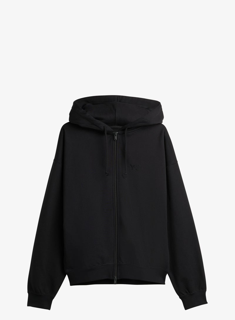 Adidas Y-3 Brushed Terry Zip Hoodie - Image 1