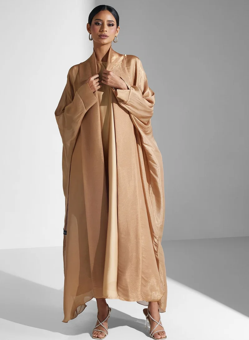Meem by Mariyah Cape Sleeve Abaya