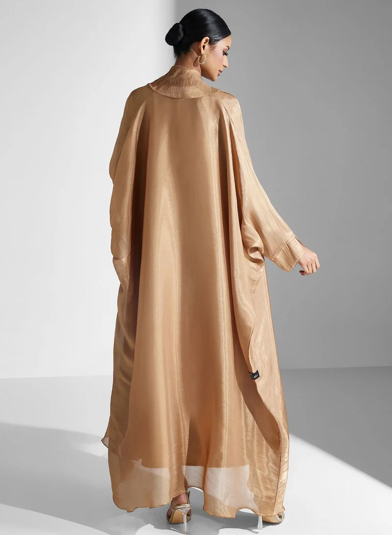 Meem by Mariyah Cape Sleeve Abaya