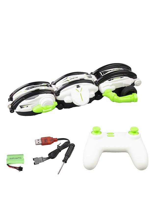 Generic - Remote Control Car, 2.4GHz Remote Control Rolling Stun Car with Lights Forward Backward Left Right Function 360° Roll Deformable Toy for Teens Boys - Image 1