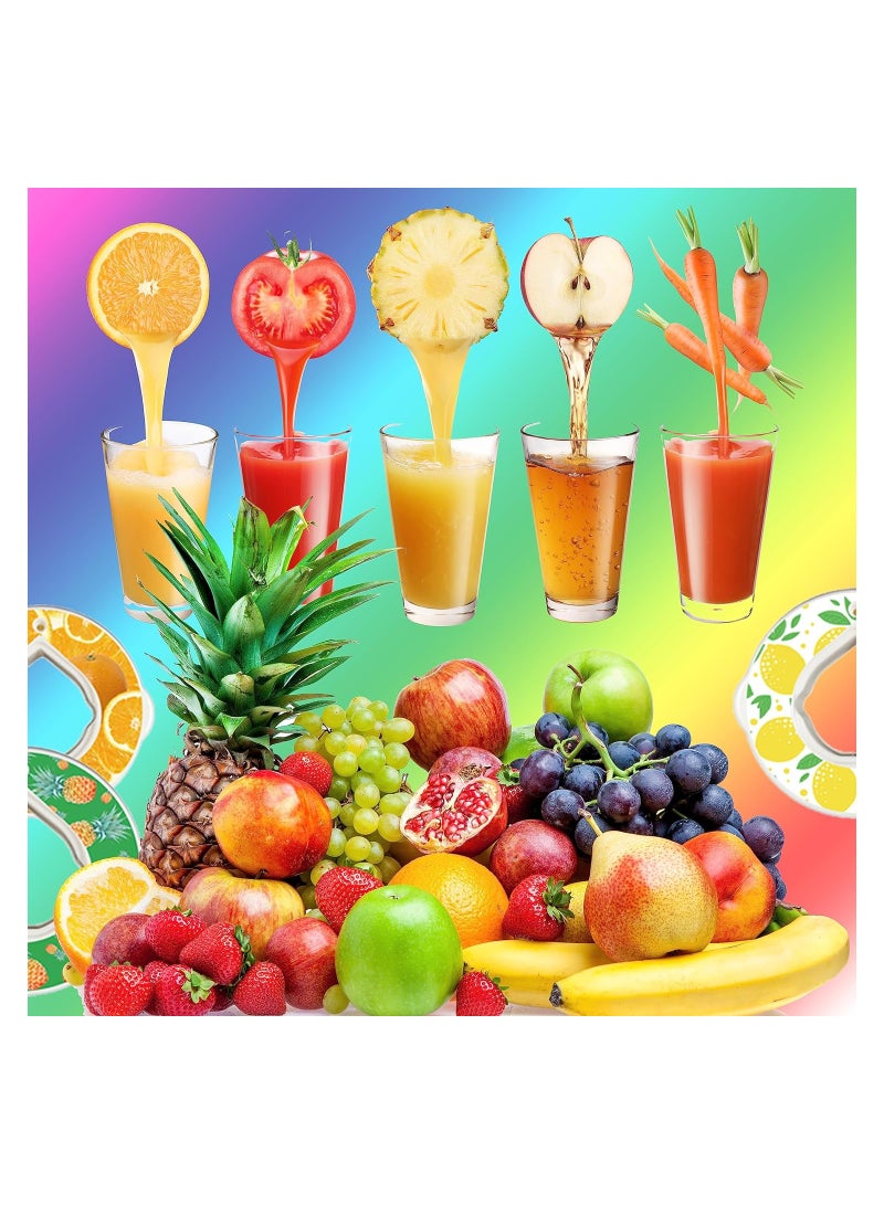 KASTWAVE Fruit Fragrance Pods for Water Bottle, Fruit Fragrance Rings Scent Pods, Portable 0 Sugar Water Cup Scented Pods, Water Bottle Scented Accessory for Daily Exercise Boost Drinking Water (6 Flavors) - Image 4