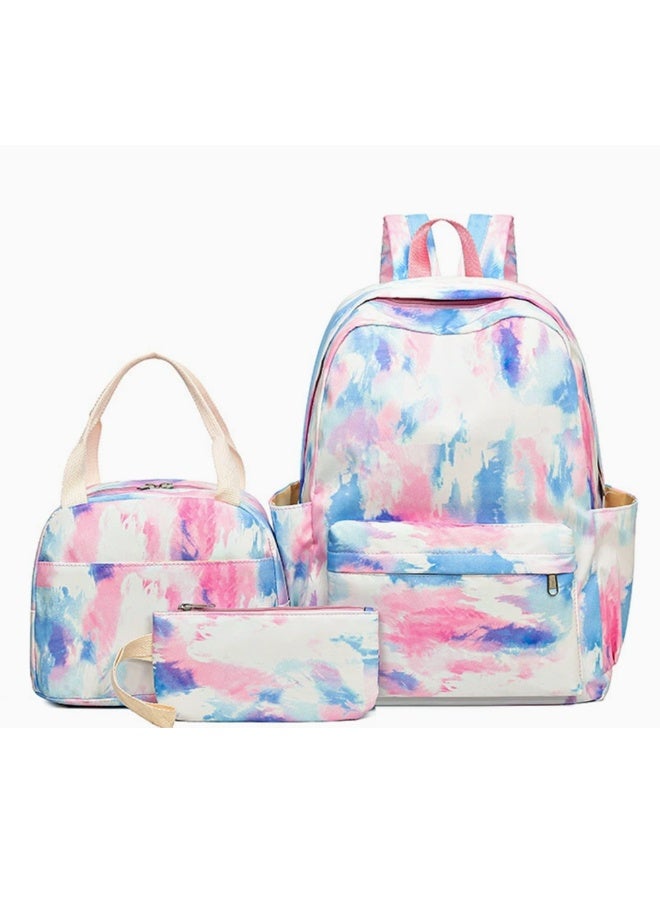 عام مجموعة من ثلاث قطع من الحقائب العصرية والعملية لتعلم الحرم الجامعي (يمكن استخدامها للطلاب والأطفال ونزهات الأصدقاء ورياضات تسلق الجبال وما إلى ذلك) - 6 - Image 1