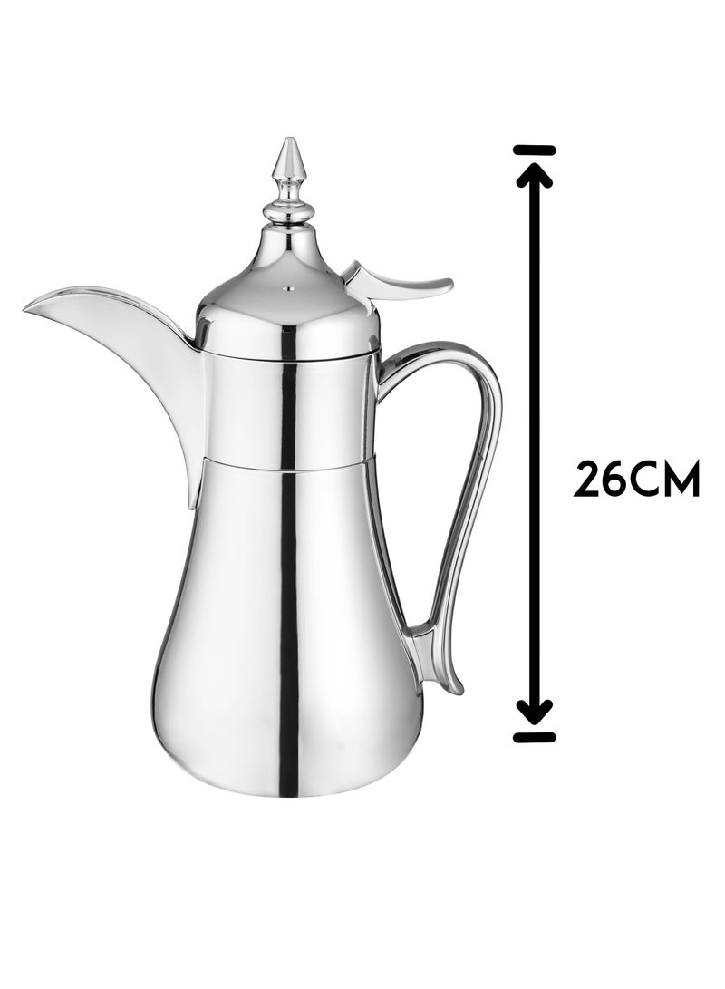 Squalo Thermos Dallah made of stainless steel inside and outside, capacity 500 ml - Image 4