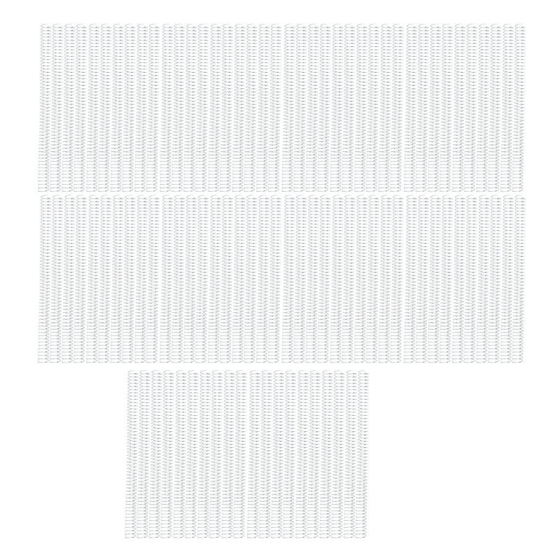 Spiral Binding Coil 19mm Silver 170 Sheet Capacity - 4:1 Pitch 48 Teeth 360 Degree Rotation Binding Coil for Office Document, Commercial Project and University Presentation Use - Image 5