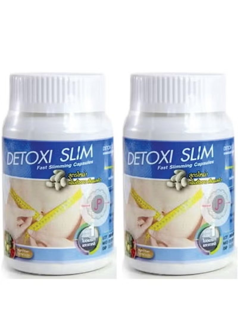 jp Detoxi Slim 30 Capsules 2 Pieces