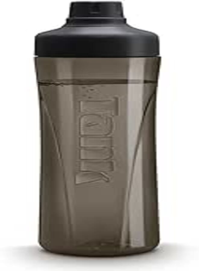Tank Tritan Plastic Water Bottle 800mL, Black, BPA Free