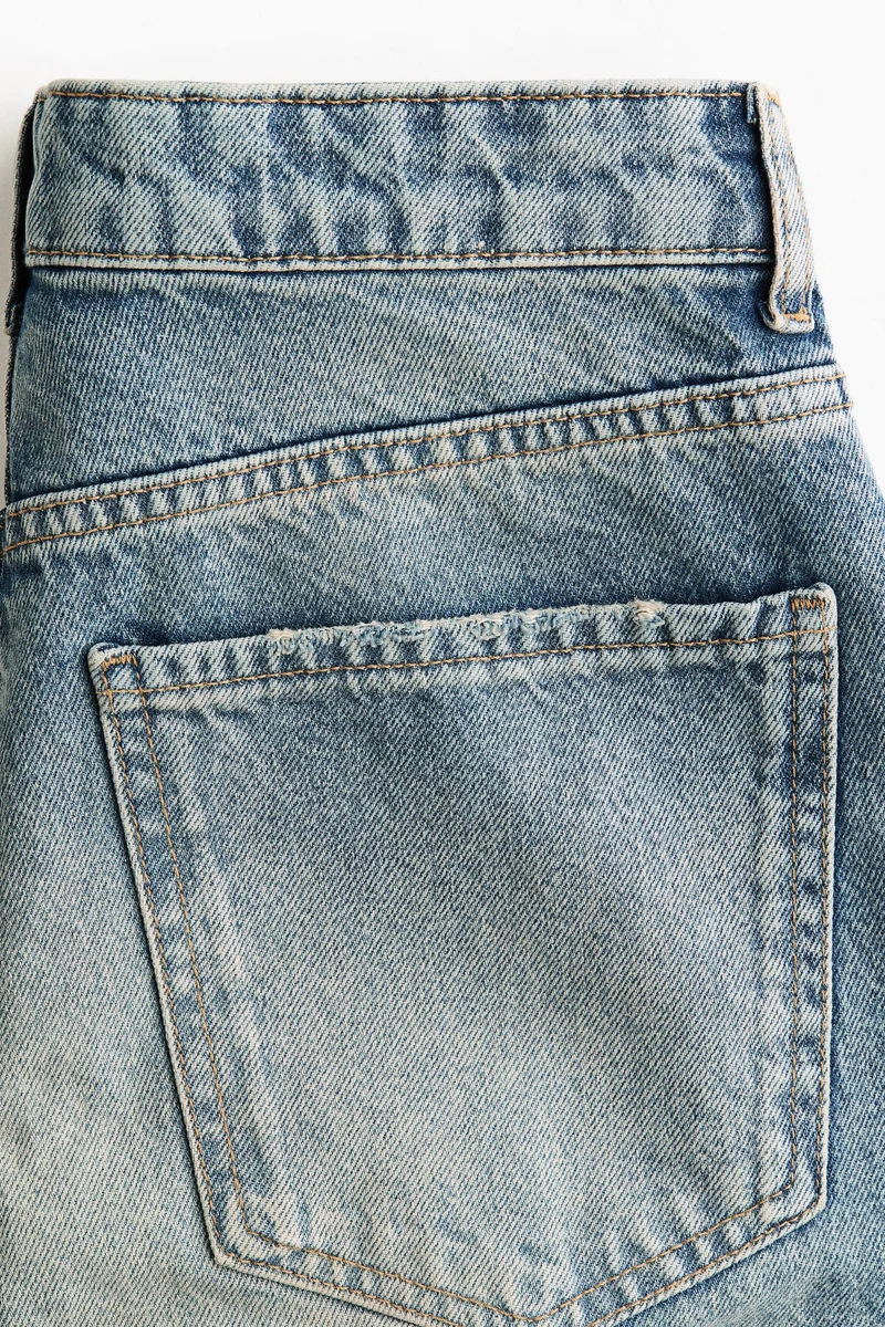 H&M  Barrel High Waist Jeans for Women | Best Price UAE