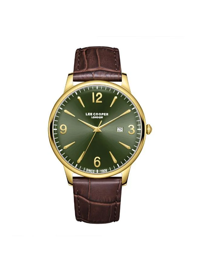 Men's Leather 3H Watch LC08379.172 - 40 mm