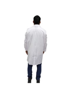 TAHA Lab Coat for Multipurpose Use | Durable Cotton-Poly Blend, Full-Sleeve Workwear for Medical, Industrial, and Laboratory Use | Safety PPE | Unisex Professional Uniform | White | Size-S  - Image 4
