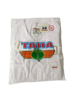 TAHA Lab Coat for Multipurpose Use | Durable Cotton-Poly Blend, Full-Sleeve Workwear for Medical, Industrial, and Laboratory Use | Safety PPE | Unisex Professional Uniform | White | Size-S  - Image 3