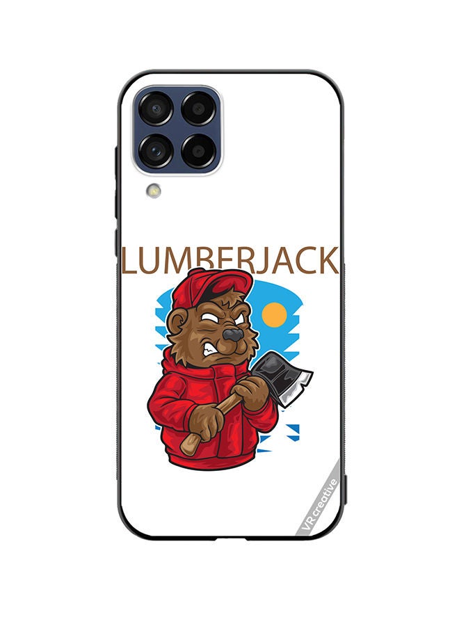 VR CREATIVE Protective Case Cover For Samsung Galaxy M12 Lumber Jack Design Multicolour - Image 1