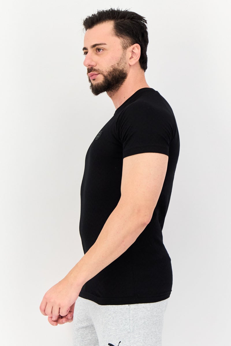 PUMA Men Sportswear Fit Short Sleeve Outdoor T-Shirt, Black - Image 2