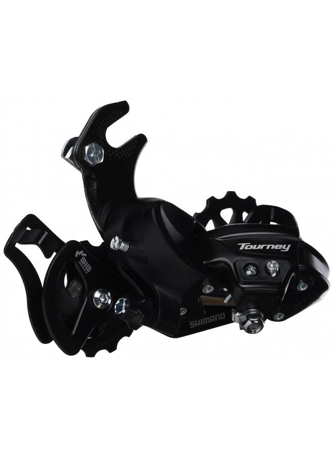 SHIMANO - Shimano Tourney TY300 6/7-Speed Rear Derailleur with Dropout Claw Hanger - Image 1