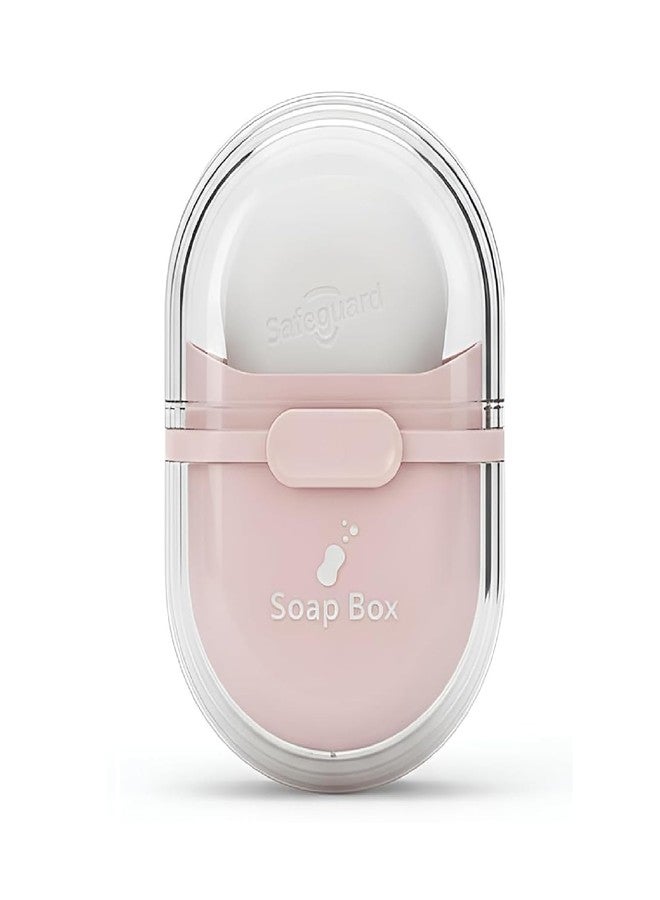 FOXIGON Travel Soap Case Portable Soap Holder for Bathroom & Travel | Leakproof Plastic Soap Dish Box for Camping, Hiking, Gym | Compact Soap Organizer Box for Home & Travel Accessories - Image 1