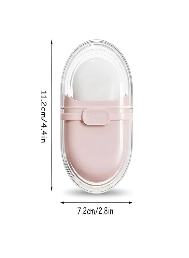 FOXIGON Travel Soap Case Portable Soap Holder for Bathroom & Travel | Leakproof Plastic Soap Dish Box for Camping, Hiking, Gym | Compact Soap Organizer Box for Home & Travel Accessories - Image 2