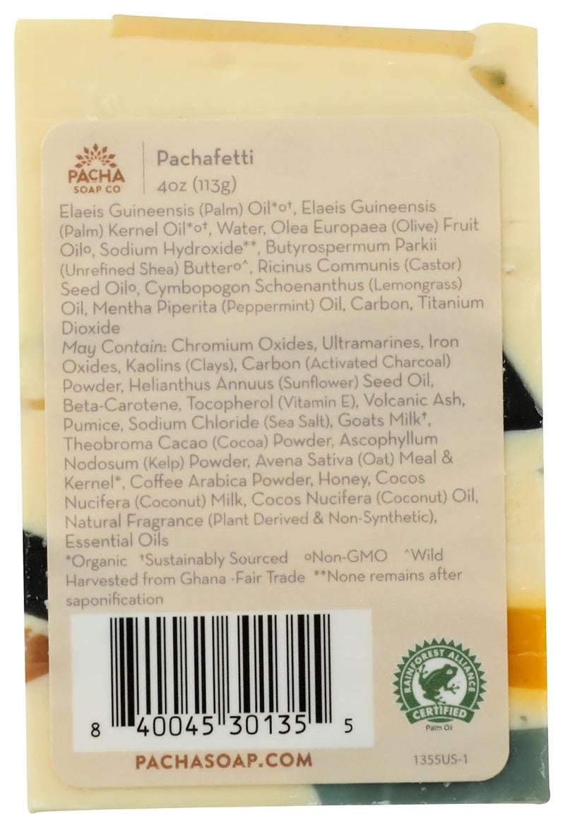 Pacha Soap Co PACHA SOAP Pachafetti Bar Soap 4 OZ - Image 3