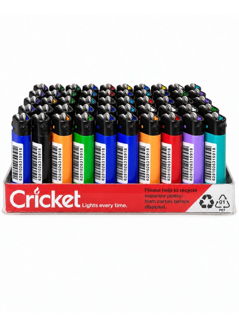 Cricket Classic Lighter Single Pc - Assorted Colors - Image 1