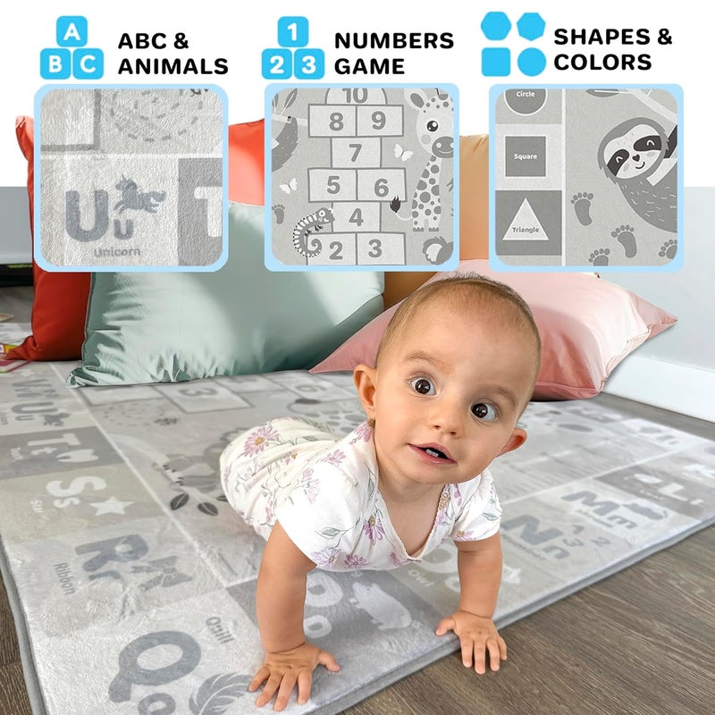 QUOKKA Baby Play Mat  Wooden Blocks - Image 5