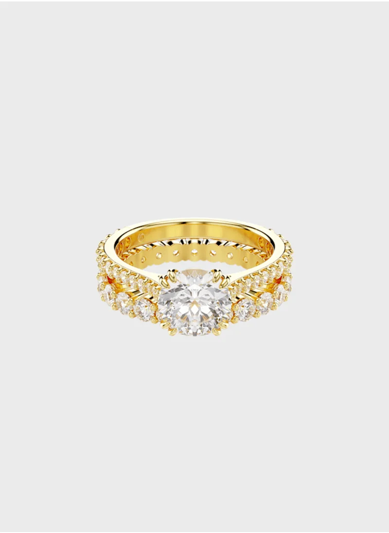 سواروفسكي Stilla Stone Detail Single Ring