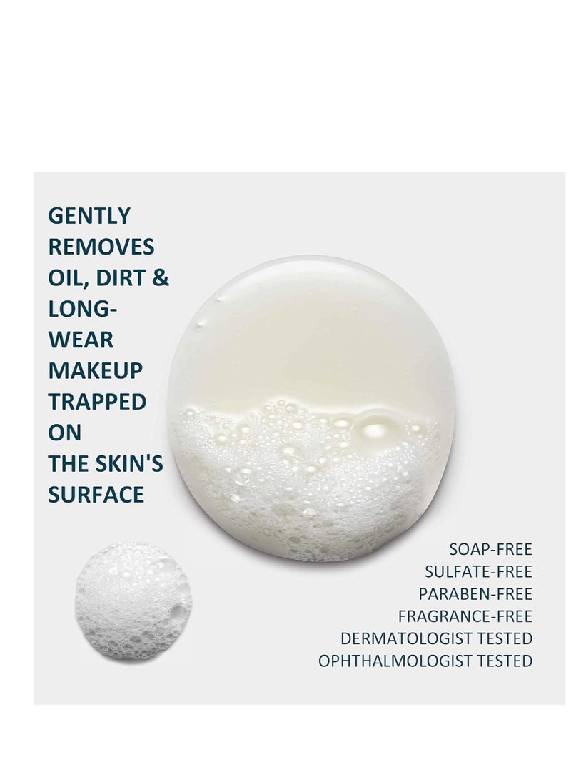 RoC RoC Retinol Correxion Deep Wrinkle Serum Facial Cleanser with Niacinamide for Anti-Aging and Fine Lines, Long-Wear Makeup Remover, Fragrance Free Skin Care, Opthalmologist Tested, 6 Ounces  - Image 2