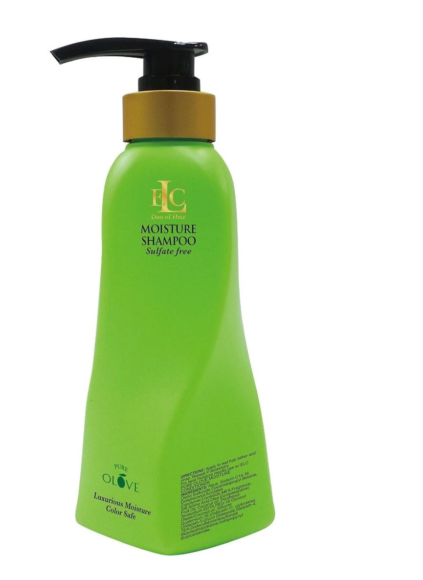 ELC Dao of Hair - ELC Pure Olove Moisturizing Shampoo 33oz 1liter Sulfate Free Color Safe Shampoo Moisturizes Nourishes Balances  Repairs Dry Keratin Smoothing Treated Multi Textured Hair - Image 1