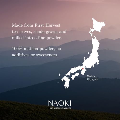 Naoki Matcha Superior Ceremonial Blend – Authentic Japanese First Harvest Ceremonial Grade Matcha Green Tea Powder from Uji, Kyoto (50g / 1.75oz) - Image 3