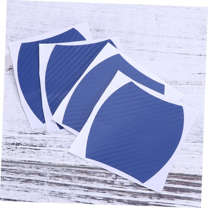 Alipis 4pcs Car Door Handle Film Carbon Fiber Door Handle Stickers Car Paint Protector Easy to Install - Image 3
