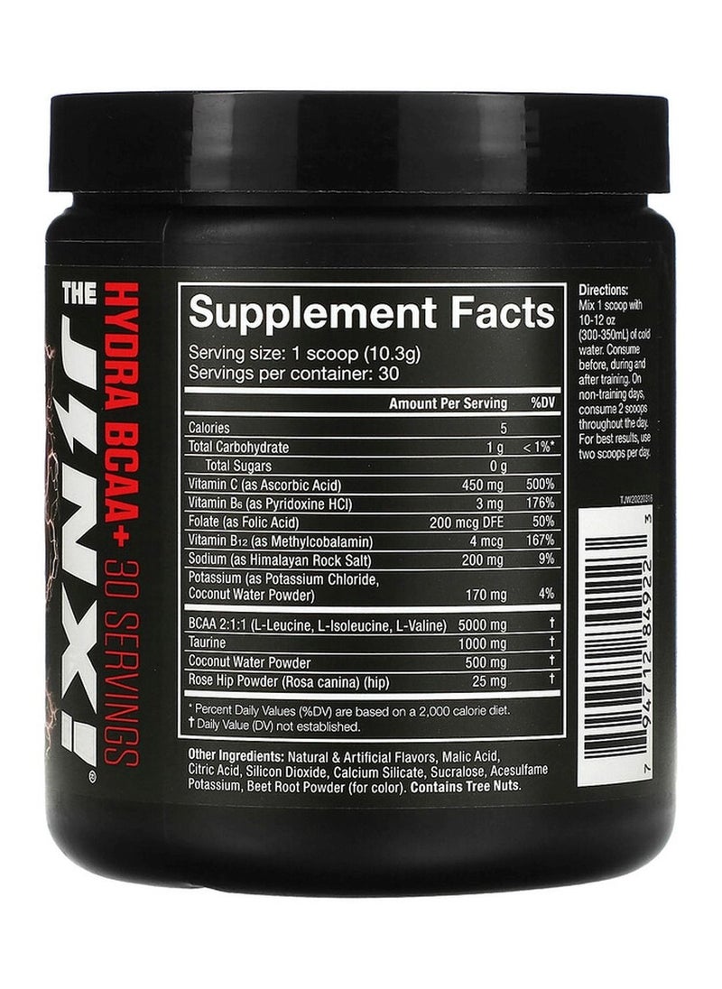 JNX Sports - JNX Hydra BCAA+ Dietary Supplement Advanced Amino Acids to Enhance Training Support Faster Muscle Recovery and Better Results Watermelon Flavor Helps Improve Endurance and Recovery During Workout - Image 1