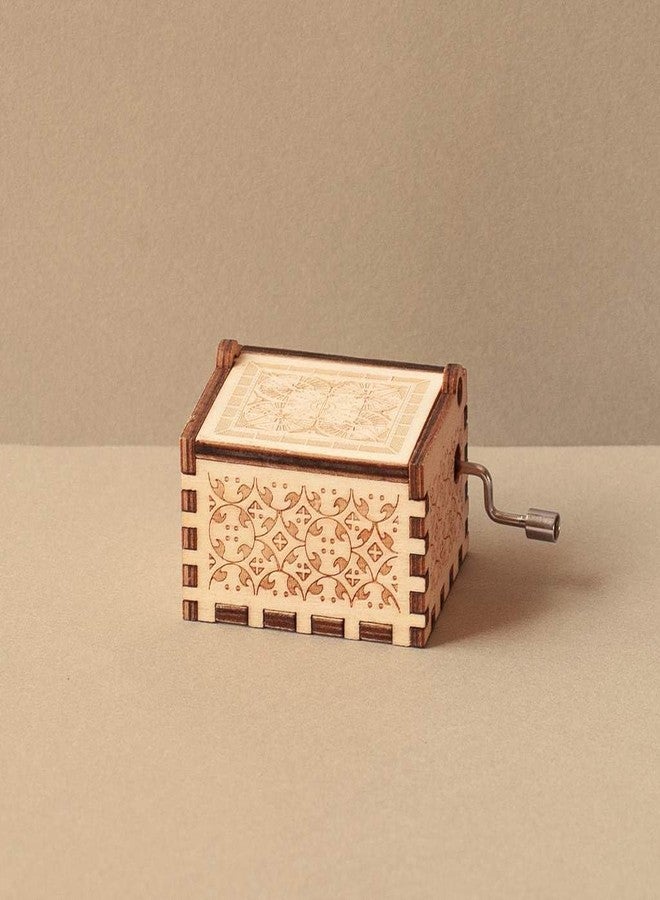 Caaju Wooden Music Box (HP White) Gift for Birthday Parties Musical Toy - Image 2