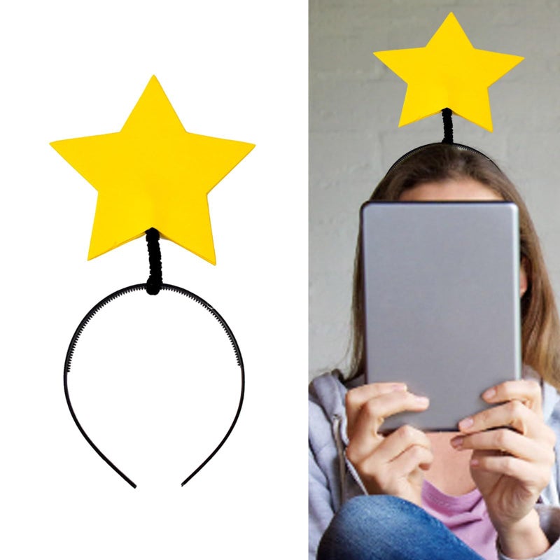 Star Sun Combination Hairbands Photo Booth Props Eye Catching Headwear Party Headpieces Fun Music Festival Accessories - Image 3