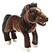 Folkmanis Horse Hand Puppet Brown Black Off White - Image 2
