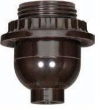 Satco BLK PHENOLIC S KEYLESS SKT 1/8 W/UNO 1/8 CAP WITH SET SCREW model number 80-1072-SAT - Image 3