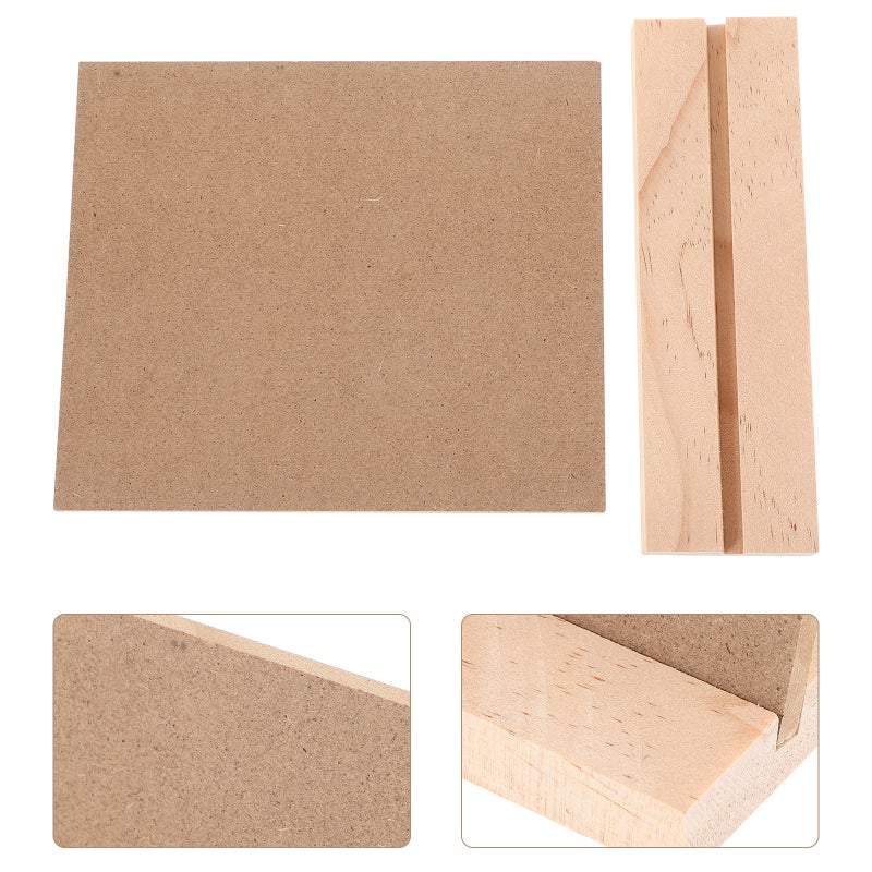 2pcs Small Message Board Density Board Memo Board Desktop Based Double Side Message Board - Image 3