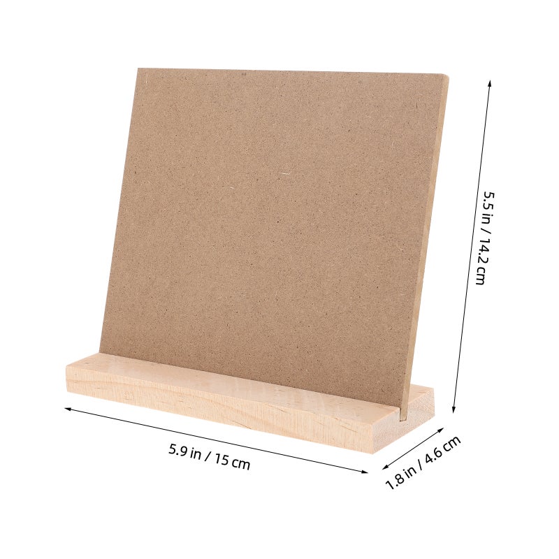 2pcs Small Message Board Density Board Memo Board Desktop Based Double Side Message Board - Image 2