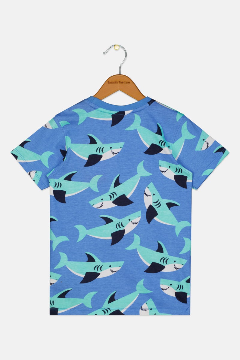 Hamleys Kids Boy Short Sleeve Graphic Print T-Shirt, Multicolor - Image 3