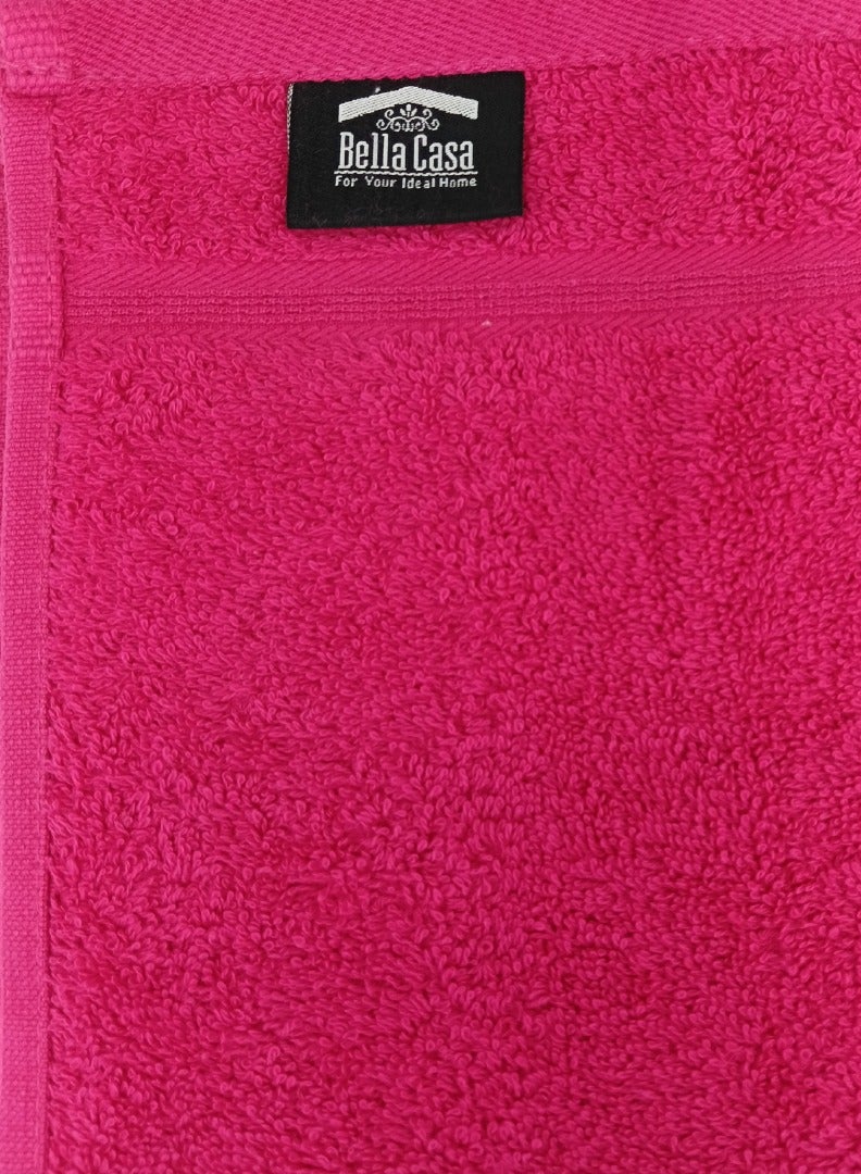 Pearl Coast International 4 Pieces Luxury Hand Towel Set 50x80cm 630 GSM Premium Cotton Ultra Soft and Highly Absorbent Expertly Woven for Durability Hotel And Spa Quality Towels Pink - Image 3