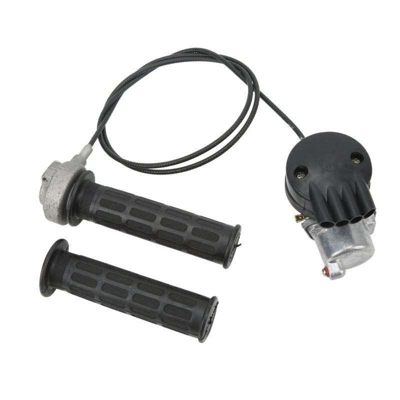 Carburetor Throttle Handle Bar Anti-Slip Grip Cable for 49cc 60cc 66cc 80cc 2-Stroke Engine Motorized Bicycle - Direct Fit Throttle Control Handlebar for Rainy Days - Image 4