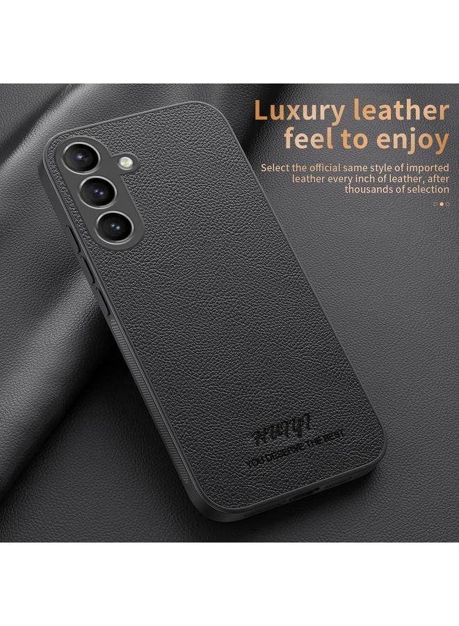 اس-توب جراب هاتف مغناطيسي من الجلد من HUIYI لهاتف Samsung Galaxy S23 FE 5G - Image 2