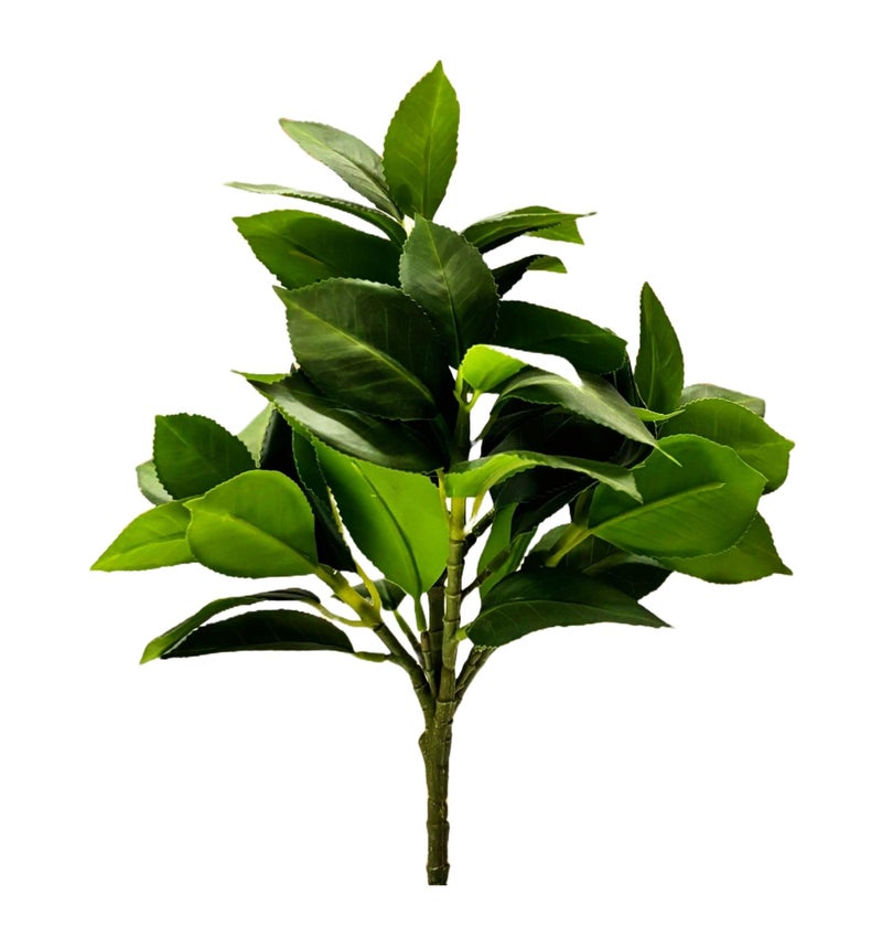 Dekorly Artificial Silk Palm Monstera Leaves Plant for Decorations Beach Wedding Table Decoration | Desk Home Office Indoor Outdoor Decor (Design-F, Green) - Image 5