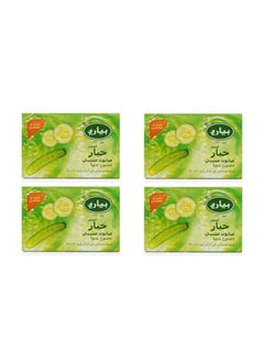 Pyary Four Pieces Of Cucumber Soap Herbal For Skin Lightening 