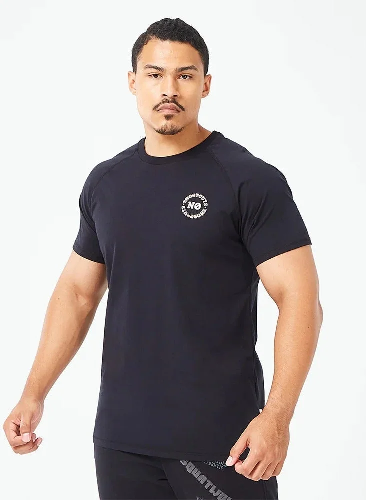 SQUATWOLF Golden Era Graphic Raglan Athletic T-Shirt