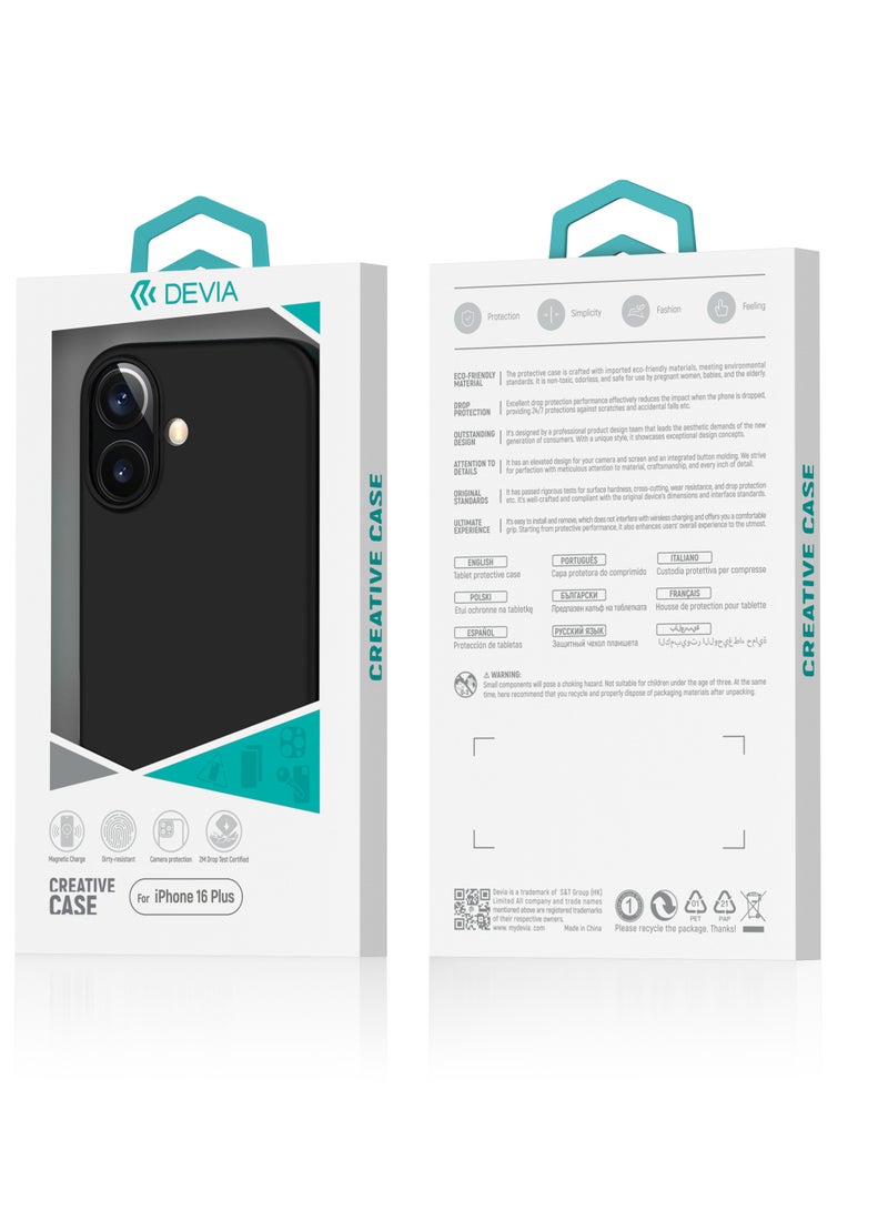 devia iPhone 16 Plus Magnetic Leather Case with MagSafe Drop Protection [iPhone 16 Plus Case] ​​360-degree protection and complete elegance - Image 3