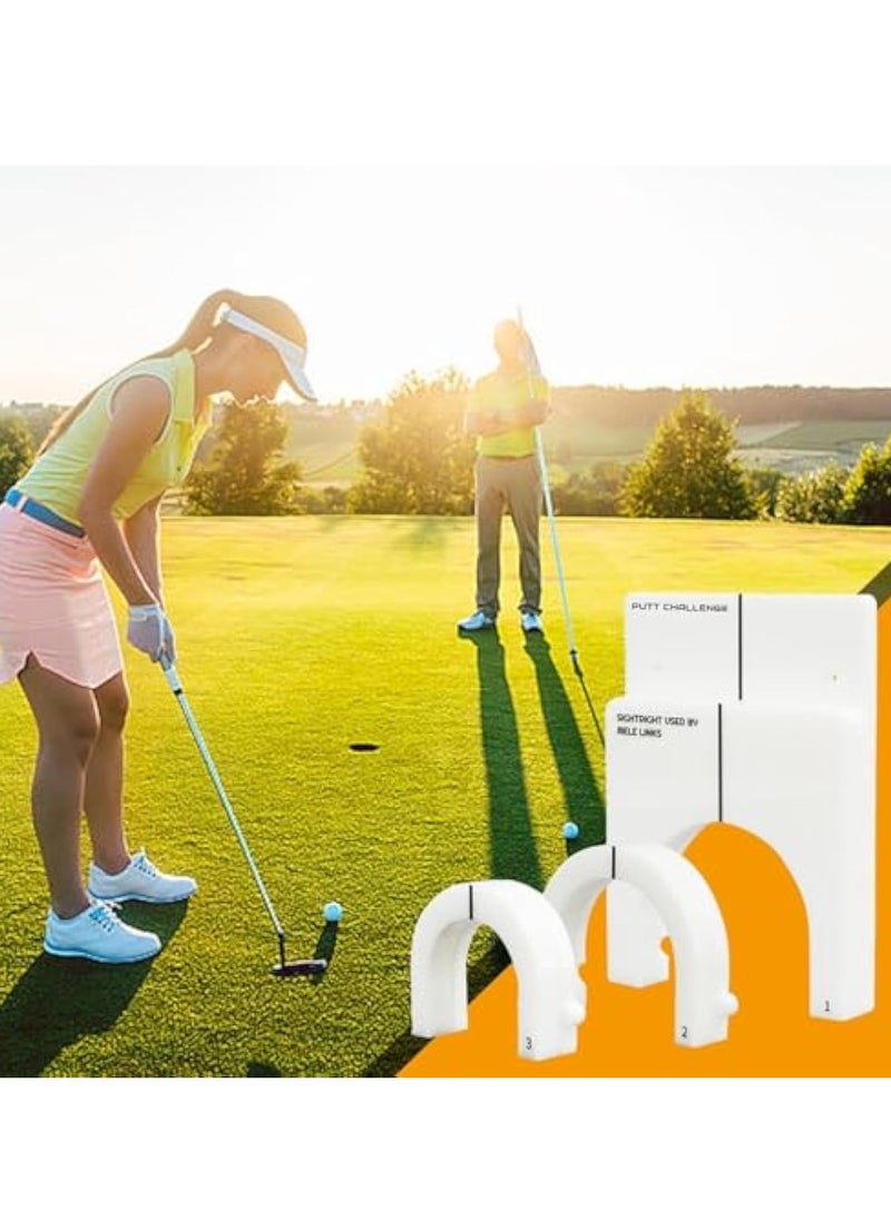 KASTWAVE 3Pcs Golf Putting Gate, Golf Hole Putting Hole Cup, Pack of 3 Differently Sized Golf Gates, Great Putting Training Aid, with Convenient Carry Bag for Pro Golf Training Essential, for Beginner, Golfers  - Image 5