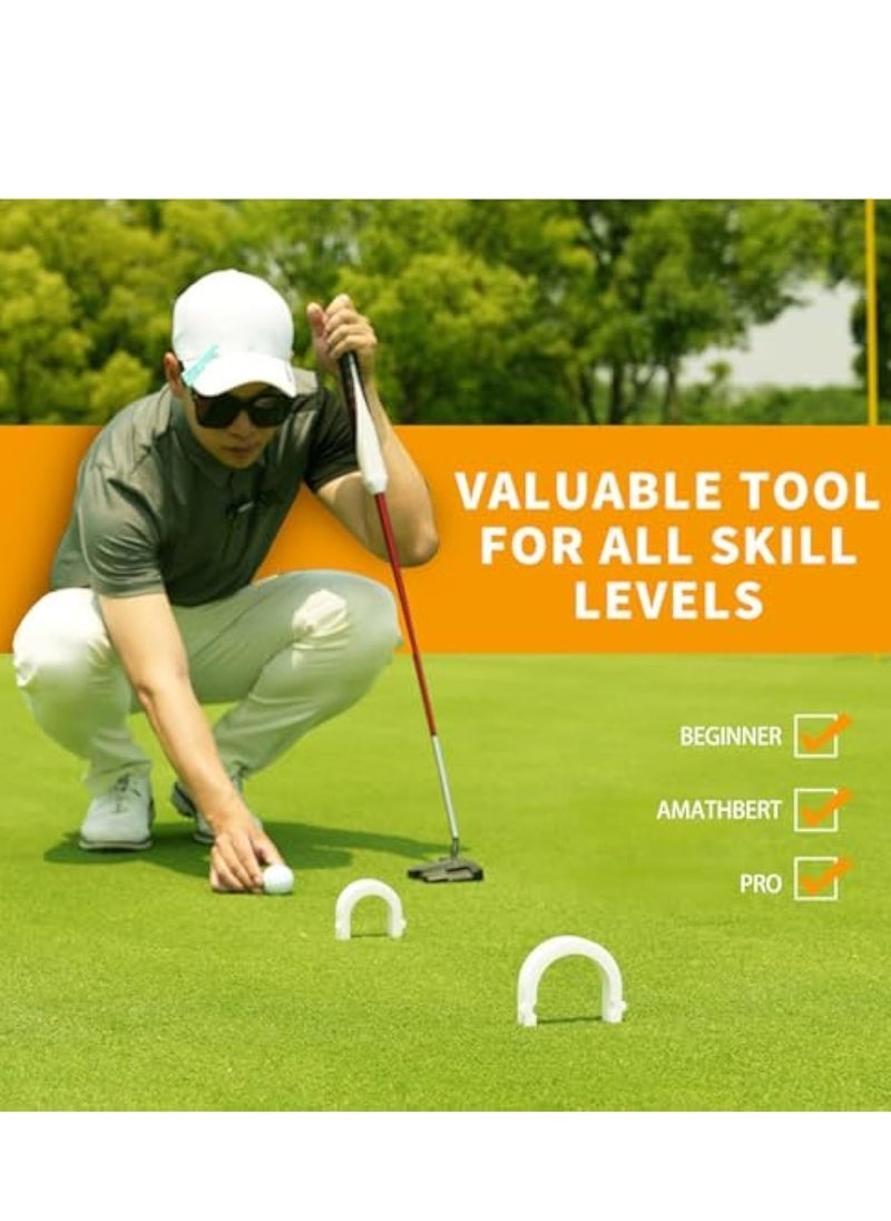 KASTWAVE 3Pcs Golf Putting Gate, Golf Hole Putting Hole Cup, Pack of 3 Differently Sized Golf Gates, Great Putting Training Aid, with Convenient Carry Bag for Pro Golf Training Essential, for Beginner, Golfers  - Image 2
