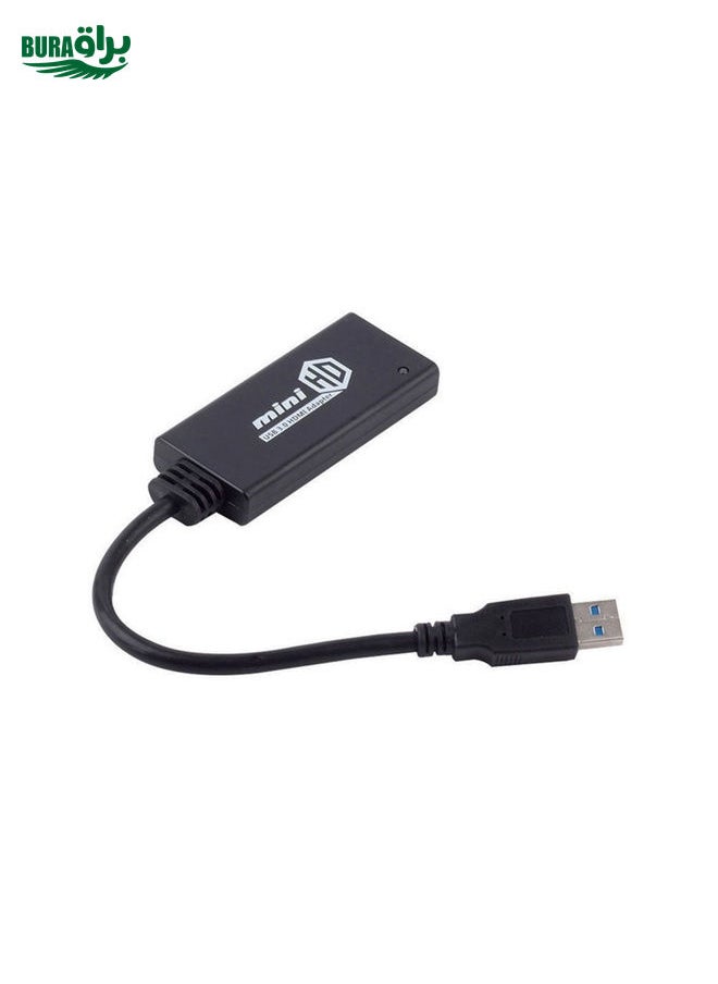 BURAQ USB 3.0 to HDMI HD Converter Cable Adapter with Audio, Cable Length: 20cm  - Image 4