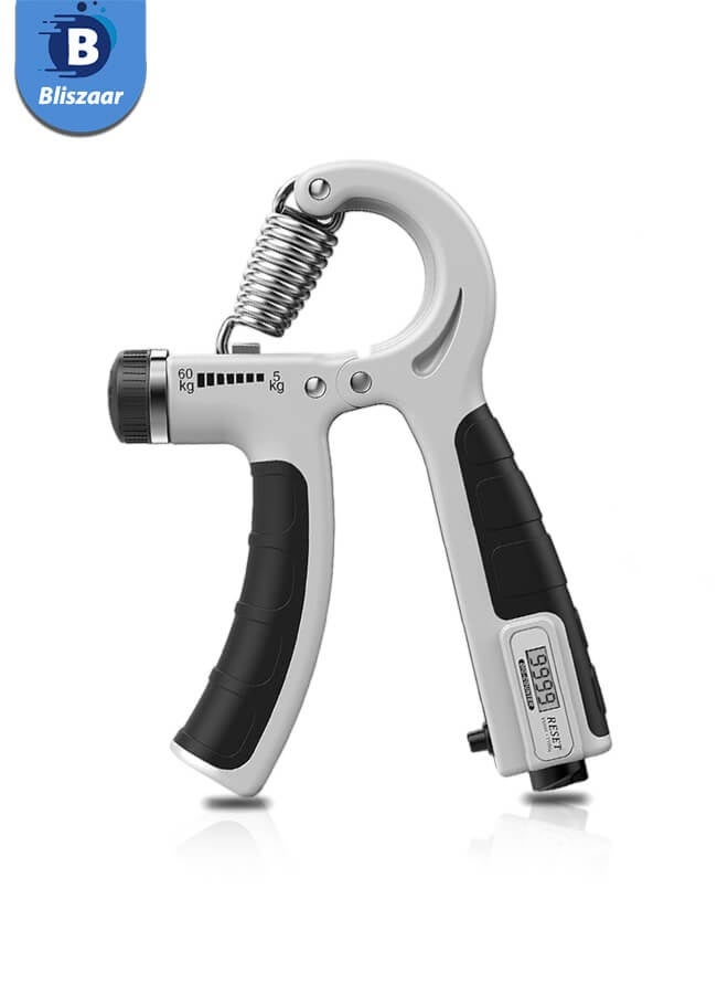 بليزار مقبض يد قابل للتعديل 5-60 كجم - مقوي قبضة يد وساعد محترف - مثالي للرياضيين والتمرين المنزلي وهدية للرجال - Image 1