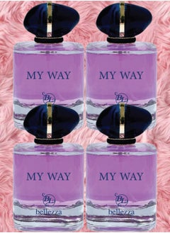 bellezza 4 Pieces My Way EDP 90ML  - Image 1