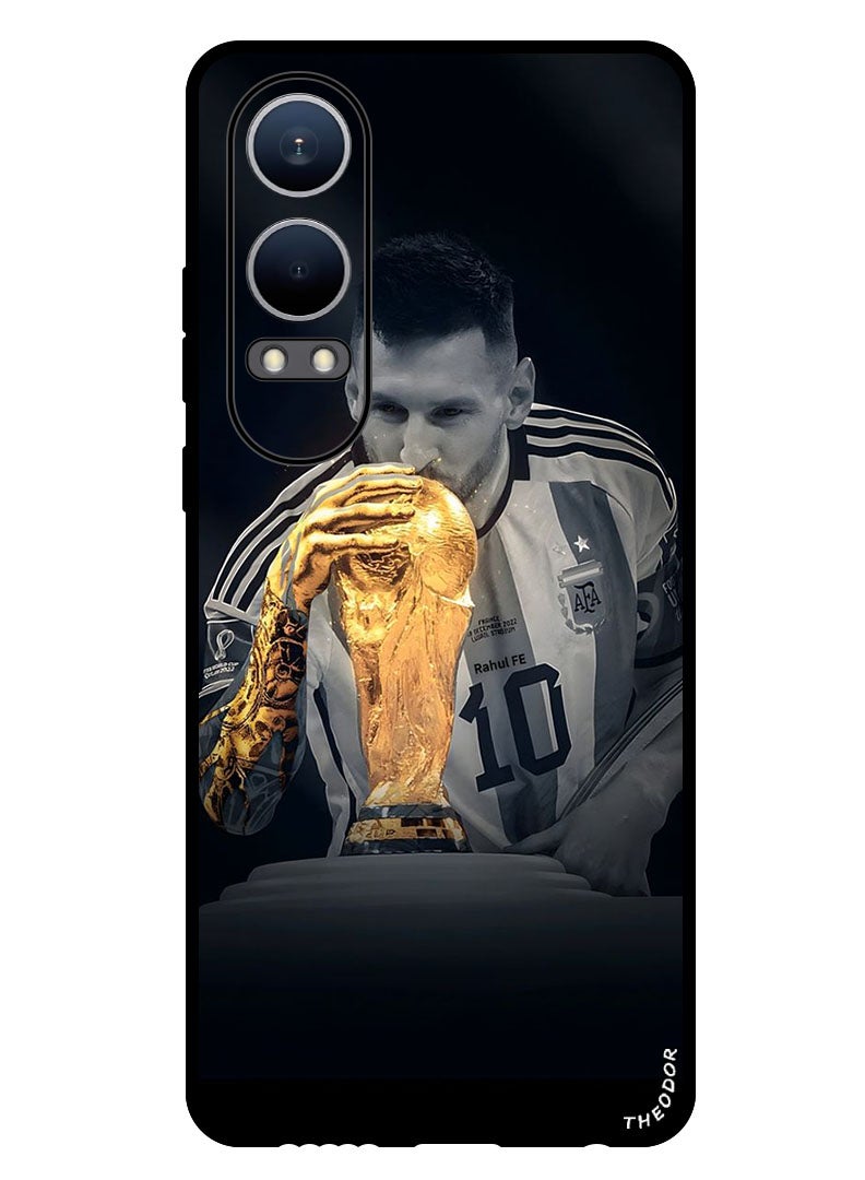 Theodor Protective Case Anti Scratch Shock Proof Bumper Cover For Oppo K12x (China) Messi (2) - Image 1